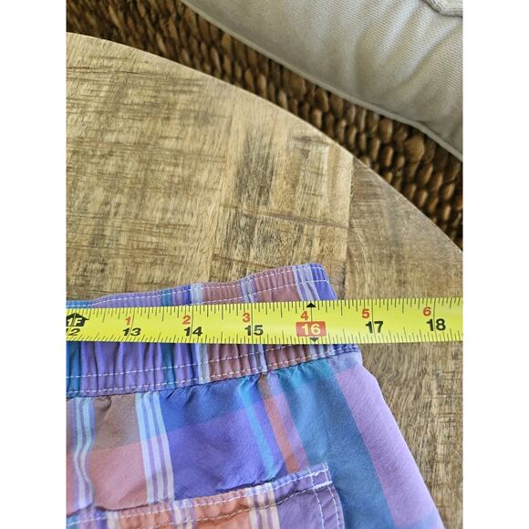 J. Crew 6" Swim Trunk Yarn-Dyed Plaid Shorts Men's Size Large New Preppy - Picture 10 of 10